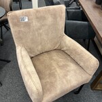 2x Eetkamerstoel Otto velvet, beige